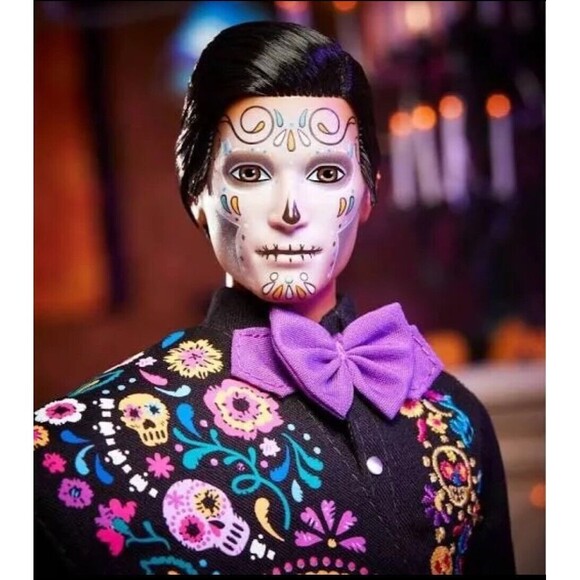 Dia De Muertos Ken 2021 Barbie Day of the Dead Doll (GXL26) - Picture 3 of 5